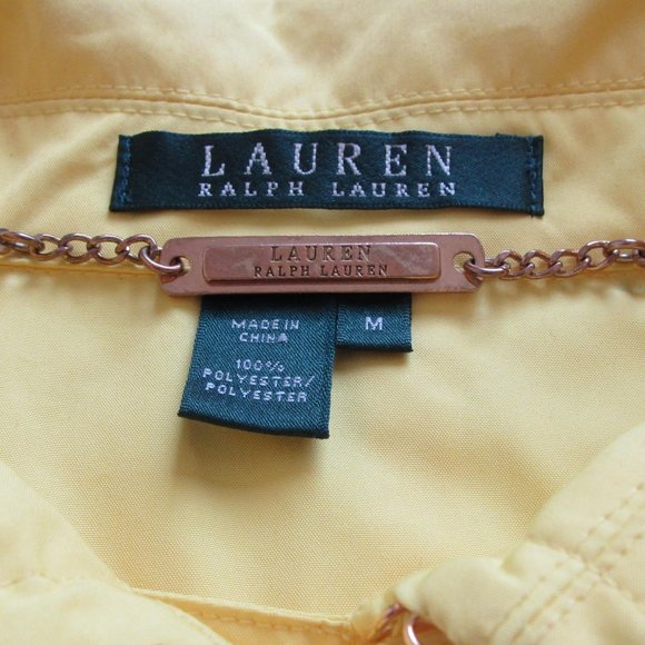 Ralph Lauren Women's Bright Yellow Vest - Picture 7 of 9